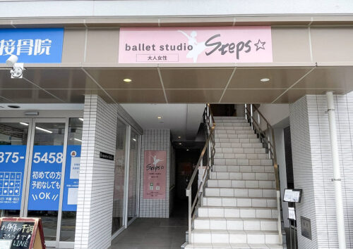 スタジオの看板