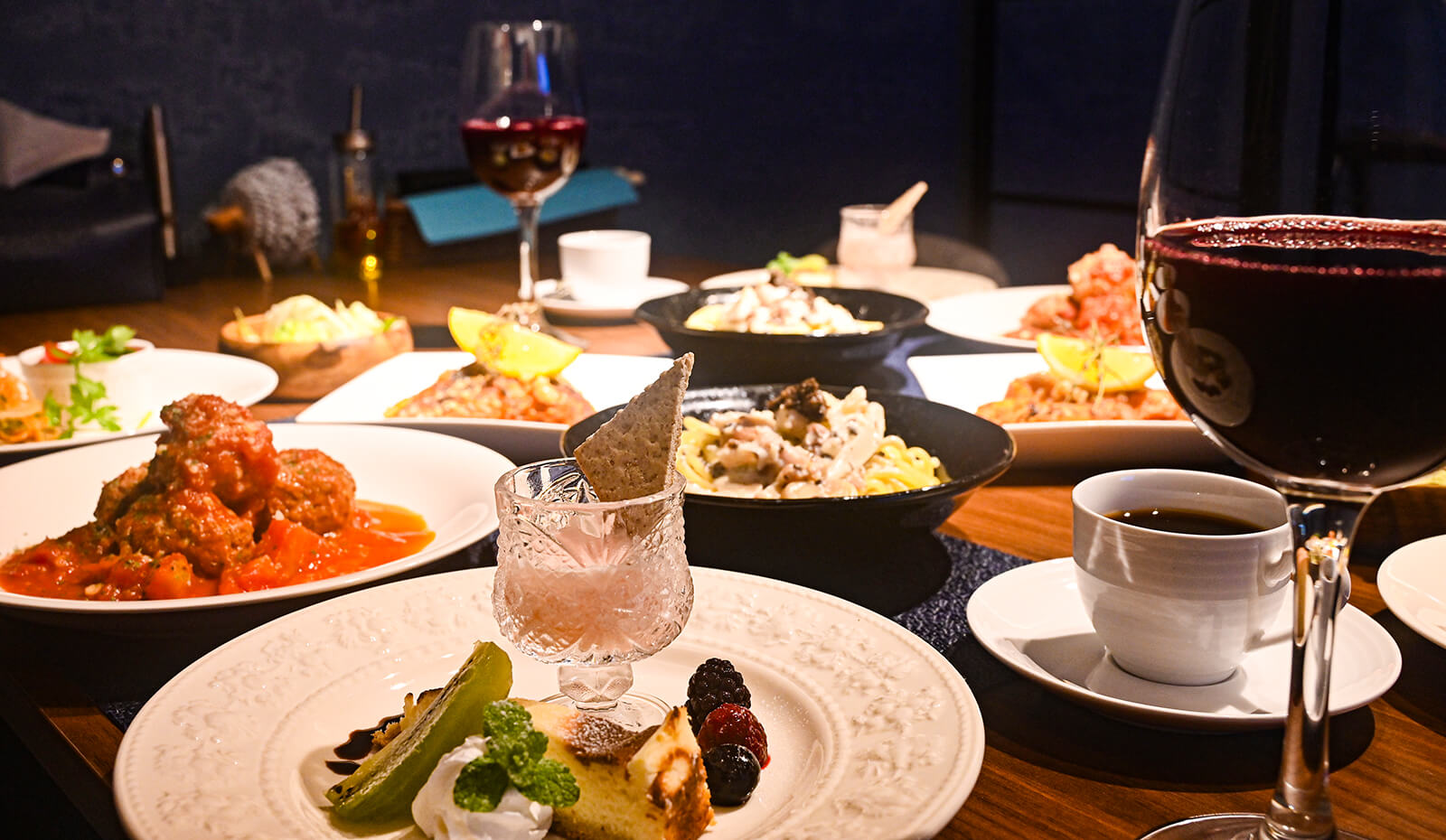 飲食店のホームページ