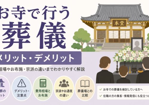 寺院葬の費用・お布施・後悔しないポイント